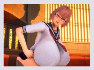 3D Hentai Super Big Tits Schoolgirl