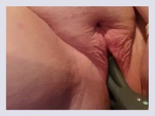 Sexy chubby solo with anal