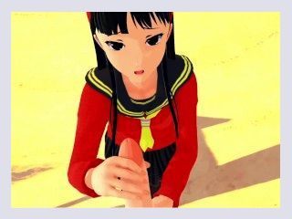 Yukiko Amagi Persona 4 3D HENTAI 13