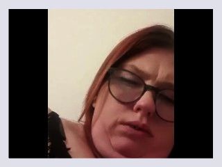A little clip i made for a friend finish myself of love my orgasm face BBW