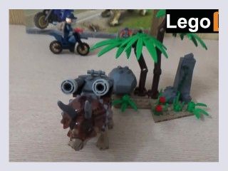 This Lego triceratops with missiles on its back will make you cum in 2 mins