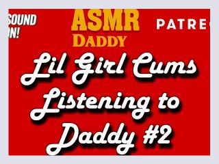 Slutty Girl Cums Everywhere Listening to ASMR Daddy Audio 2