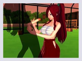 FAIRY TAIL Sex with  ERZA SCARLET 3D HENTAI