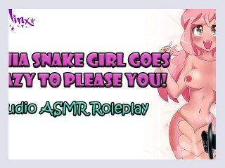 ASMR   Sexy Lamia Snake Girl Goes Crazy To Please You Audio Roleplay