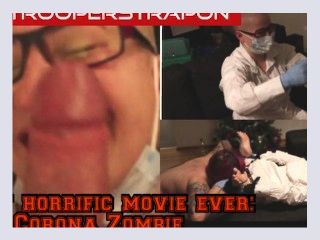 Coronavirus zombie and nurse blowjob and fuck parody