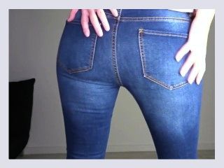 Jeans fetish blue jeans spijkerbroek