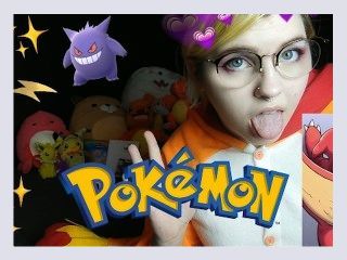 NERDY GIRL BABE SHOWS OFF POKEMON COLLECTION IN BRA  PANTIES  memes