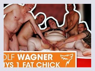 One fat slut needs three dicks to get satisfied WOLF WAGNER