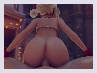 Mercy Reverse Cowgirl Overwatch Porn 3D