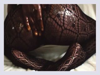 Rubbing OIL all over my FISHNET covered ASS for the AESTHETIC