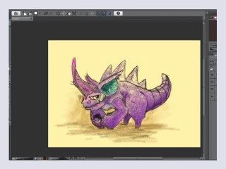 Watch me draw a Nidoking while high