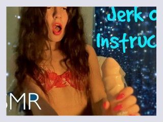 ASMR JOI   Jerk Off Instructions  Cum on my face 