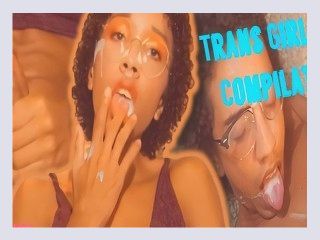 Teen Trans Cum Compilation Give Me Every Last Drop   4K