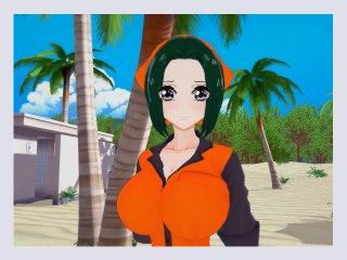 3D HentaiOne Piece Sex with Makino