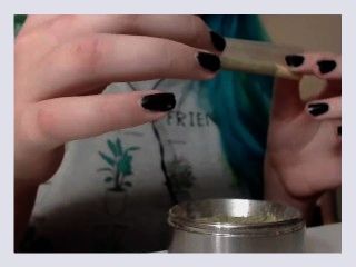 ASMR joint rolling by pear