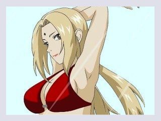 TSUNADE AND HER RED BIKINI  KILLER BEE FUCK TSUNADE   NARUTO PORN VIDEO  HENTAI