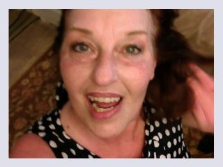 V 479 Blue eyed temptress in polka dot dress upskirt video