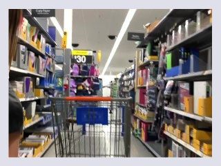 A Real Freak recording Hot chick at Walmart   Lexi Aaane