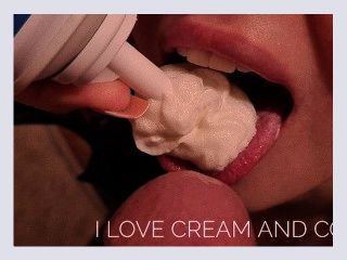 Did a Blowjob to get cream