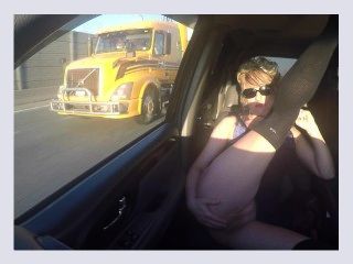FLASHING TRUCKERS MY PUSSY IS SUCH A TURN ON
