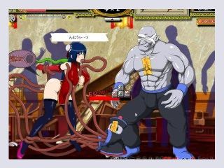 Kung Fu Girl Random Hentai Game pounded by ton of monster cock