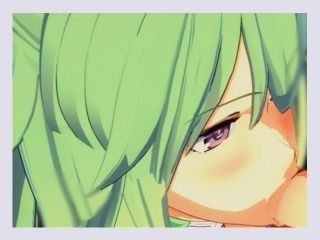 Neptunia   Green Heart 3D Hentai