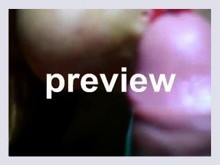 Preview Blowjob with Rubber Pink Gloves cum on mouth cum play 5ec