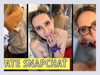 Backstages prepare BDSM sloppy blowjob  Premium Snapchat