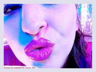 Lipstick Kisses ASMR kissing mouth sounds hand movements