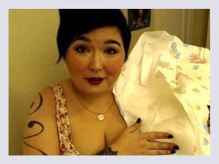 Mommy dom excited for ABDL visit BB Fluff on OnlyFans and Twitter