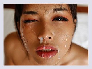HELLOLADYBOY Petite Pretty Thai Asian LadyBoy Deep Throats Big Dick