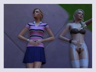 Lesbian games with strapon girls with small breasts  gameplay