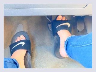 Pedal pumping with slides and barefoot TEASER