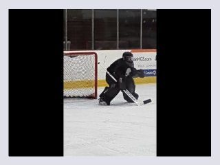 GETTING HER GOALIE OFF