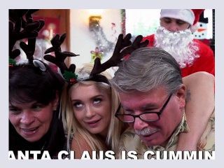 BANGBROS   Blonde And Naughty Santa Christmas Special With Anastasia Knight