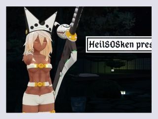 GUILTY GEAR XRD NIGHT SEX WITH  RAMLETHAL VALENTINE 3D Hentai