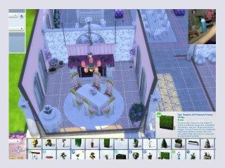 BUILDING A MAID CAFE IN THE SIMS PART 3   INDIGO WHITE