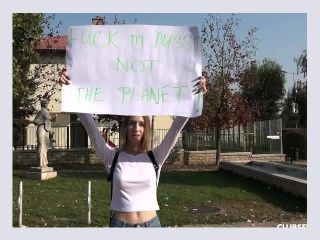 Fuck my Pussy NOT the Planet