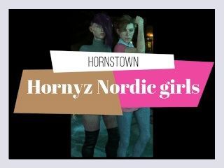 Hornstown Hornyz Threesome with Nordic Girls Uncensored 8c9
