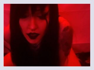 Goth Babe Aesthetic BJ and Fuck