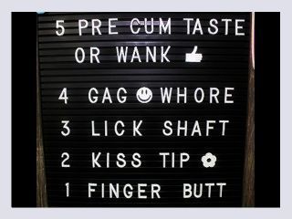 Easy Sissy Joi Game for Fags