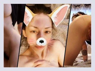 Little Brunette Slut Masturbates While Posting Nudes