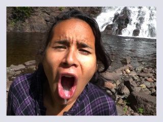 Public Agent   Latina Teen Luna Rain Gives Best Deepthroat Next to Big Wet Waterfall Nature Porn 4K