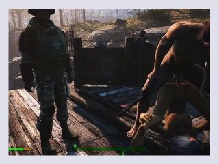 Cuckold Husband Watching His Asian Wife Fucked  Fallout 4