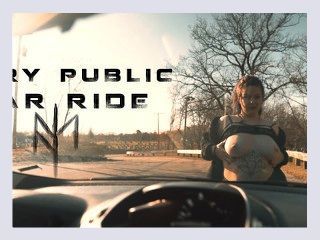 PUBLIC Masturbation in the CAR and OUTSIDE NorseBaby