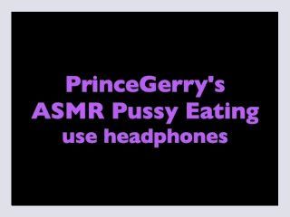 ASMR Pussy Eating   super wet pussy licking clit sucking audio only