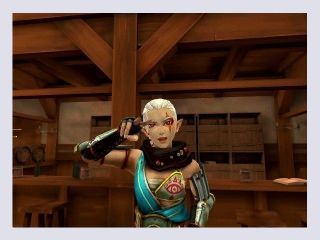 Impa from Zelda singing the song rush it