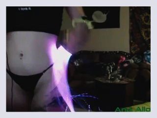 Rave Girl Flows With Light Whip on Chaturbate