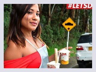 LETSDOEIT   Rough POV Sex With Hot Ice Cream Seller Sandra Jimenez