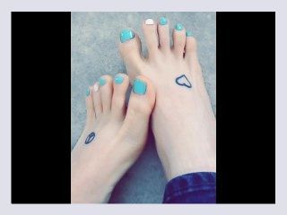 Blue and White Toes Compilation  Winter  2019